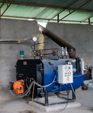 Slaughter Waste Rendering Plant [Steam; Diesel fired Boiler ]